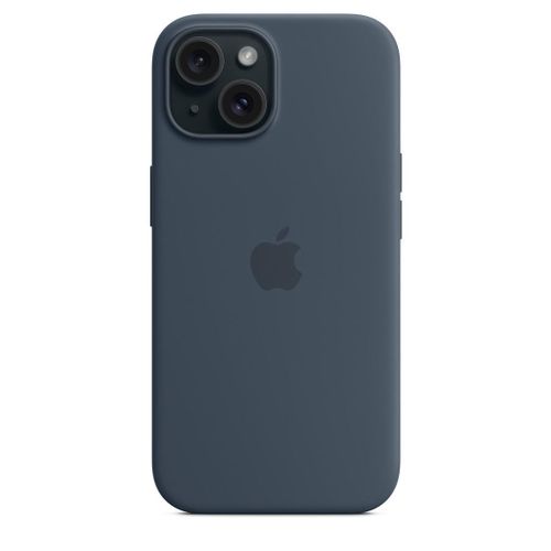 product_image_name-Apple-Thick Silicone Matte Back Case Cover for iPhone 15 Plus-6