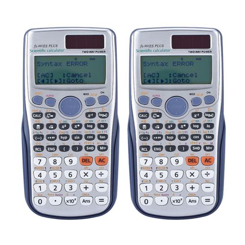 Generic 2pcs FX 991ES PLUS Original Calculator 417 Functions Students Computer School Best Price Online Jumia Kenya