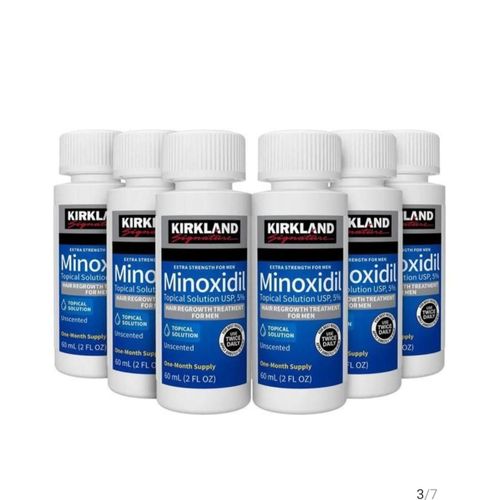 product_image_name-Kirkland-Signature Minoxidil 5% Topical Solution - Extra Strength Hair Regrowth Treatment for Men - 60ml (1 Month Supply)-2