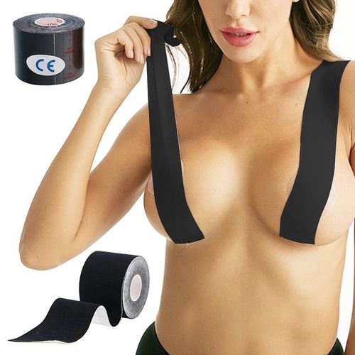 Umifica Breast Tape - Bra Tape for Big Breasts  Sweatproof Tape for  Strapless Dress, Invisible Tape for Breast Lift : : Fashion