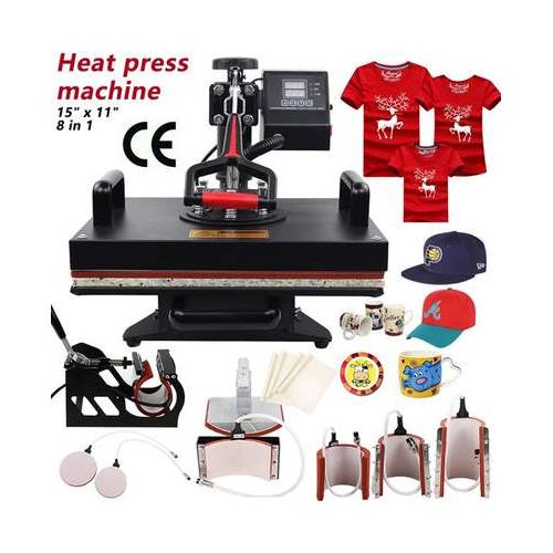 product_image_name-Generic-Hot Press Machine 8 In 1 Combo Heat Transfer-1