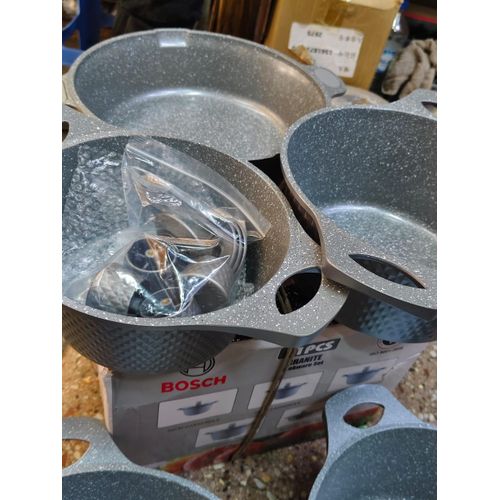 product_image_name-Bosch-11 Pieces Modern Quality Granite Non- Stick Cooking Pots with a Free Cooking Pot-7