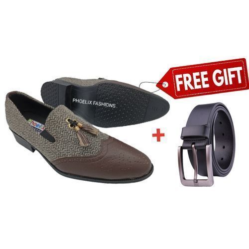 product_image_name-PHOELIX FASHIONS-Elegant Designer Ankara Casual / Wedding Shoes + FREE PAIR OF SOCKS.-1