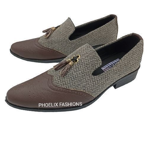 product_image_name-PHOELIX FASHIONS-Elegant Designer Ankara Casual / Wedding Shoes + FREE PAIR OF SOCKS.-3