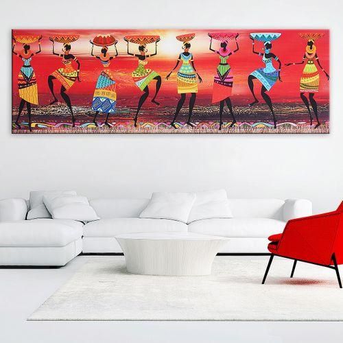 Generic Abstract Canvas Print African Women Poster Home Wall Art Decor ...