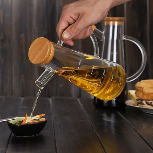 product_image_name-Generic-Bamboo lid oil dispenser 500ml-1