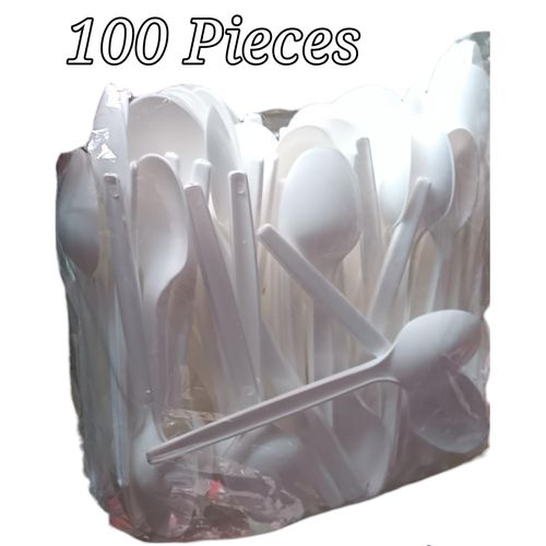 product_image_name-Home-Plastic Spoons 100pcs-1