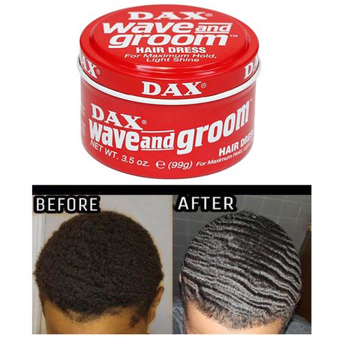 DAX Wave & Groom Hair Dress 3.5oz Red