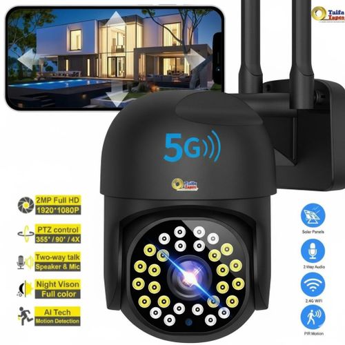 product_image_name-Generic-AI POWERED CAMERAS 360° PANORAMIC PTZ HUMANOID TRACKING 1080P WIRELESS WIFI BULB CCTV SECURITY CAMERA-1