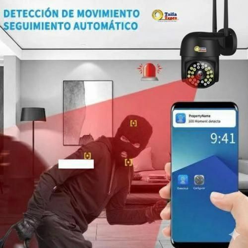 product_image_name-Generic-AI POWERED CAMERAS 360° PANORAMIC PTZ HUMANOID TRACKING 1080P WIRELESS WIFI BULB CCTV SECURITY CAMERA-5