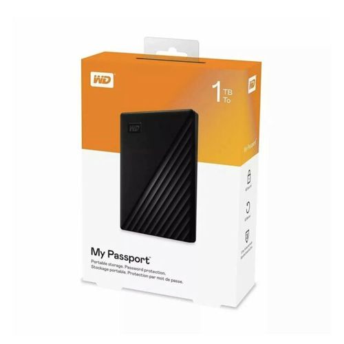WD 1TB USB 3.0 Portable External Hard Drive