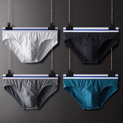 Generic Youpin 4pcs/lot Man Underwear Cotton Briefs Penis Pouch