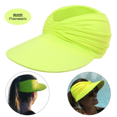 Flexible Adult Hat for Women Anti-UV Wide Brim Visor Hat Easy To Carry  Travel Caps Fashion Beach Summer Sun Protection Hats