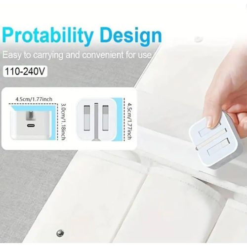 product_image_name-Apple-USB -C 25W Power Adapter For Iphone 11, 11 pro, 11 Pro max, 12, 12 Pro, 12 Pro max, 13, 13 Pro, 13 Pro max, 14, 14 Plus, 14Pro, 14 Pro max, 15, 15 Plus, 15 Pro, 15 Pro max.-3