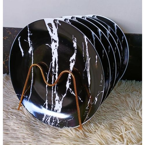 product_image_name-Generic-6PC Elegant Ceramic Plates – Stylish Dinnerware Set for Home & Dining-1