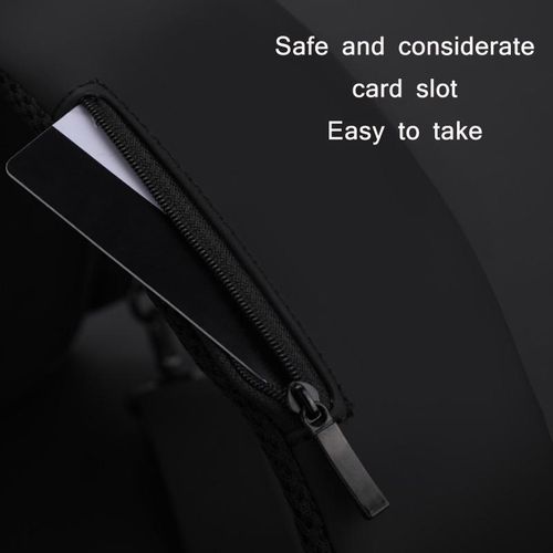 product_image_name-Generic-Men Multifunctional Waterproof Password Anti-theft Chest Bag - Black-4