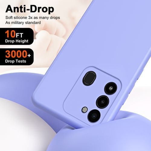 product_image_name-Cover-Galaxy A34 5G Case, Slim Smooth Soft Silicone Shockproof Anti-Figerprint Case Cover-2
