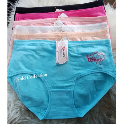Fashion 3PCs Comfy Teen Love Pure Cotton Seamless Panties(Hips 30-38inch) @  Best Price Online