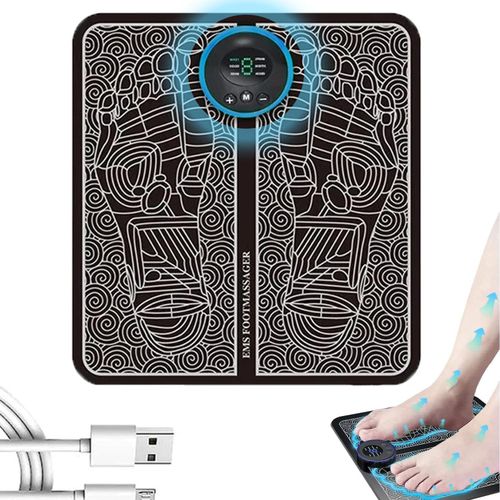 product_image_name-Generic-Vibrating Mechanical Ems Foot Massager Pain Relief Wireless Electric EMS Massage Machine, Charging-1