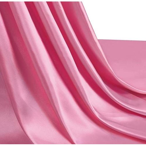 product_image_name-Generic-2 Meters Pink Satin/Silky Fabric-1