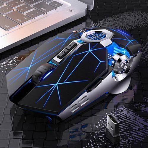 product_image_name-Generic-YINDIAO A7 2.4G 1600DPI RGB Wireless Silent Gaming Mouse-1