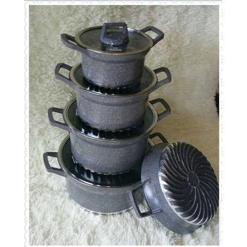 product_image_name-Bosch-10 Pcs Granite Coated, Non-Stick CookWare Set Pots Sufuria-1