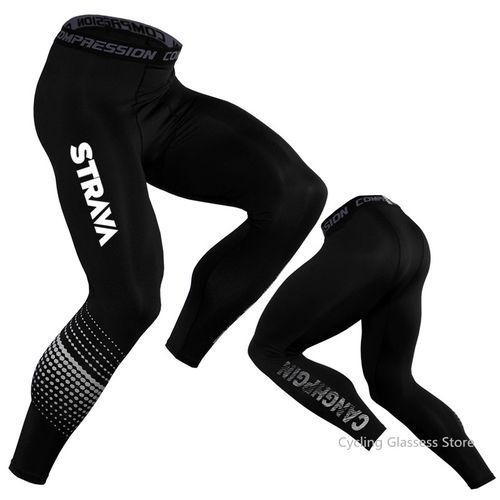 Fashion Cycling Tights, Sport Compression Leggings For Men, Fitness Gym  Running Leggings,STRAVA White 4 @ Best Price Online