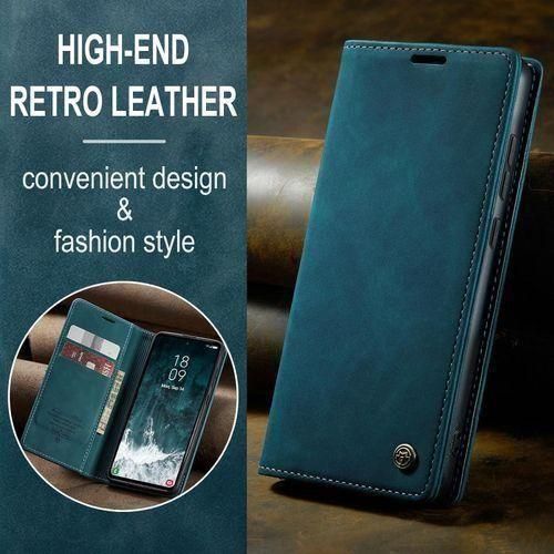 product_image_name-Caseme-Retro Wallet Flip Cover for Oppo Reno 13 – Premium PU Leather Kickstand Case with Card Slots & Magnetic Closure-4