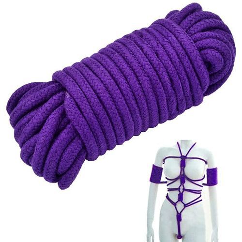 product_image_name-Fashion-BDSM Bondage Sexy Binding 16 Foot 5M Long Soft Cotton Rope Adult Sexual Toys-2
