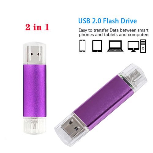 product_image_name-Generic-OTG USB Flash Drive - Violet 128GB-3