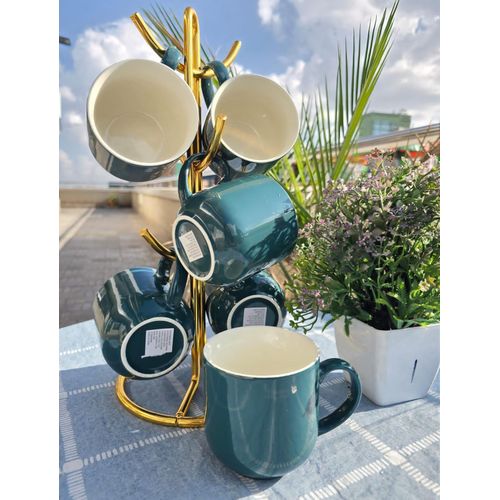 product_image_name-Generic-6pcs Double Color Ceramic Coffee/Tea Drinking Cups -1