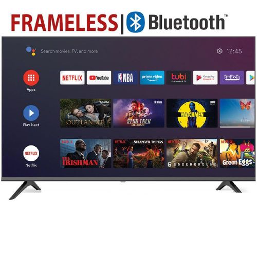 product_image_name-Royal-43" Inch-FRAMELESS DESIGN,BLUETOOTH,SMART&ANDROID TV+WALL BRACKET+TV GUARD+RCA&OTG CABLE-2