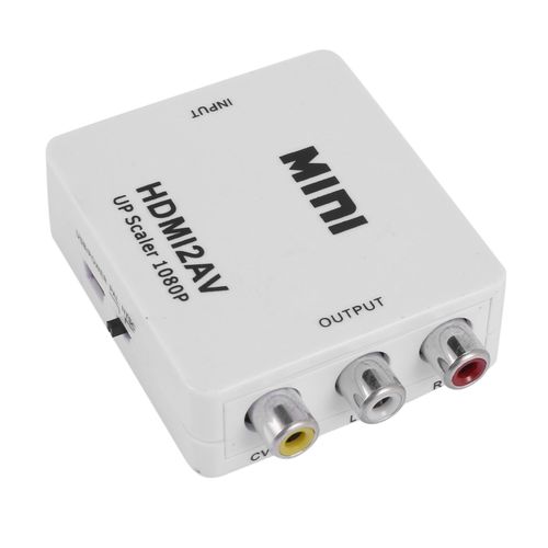 Hdmi To Rca Converter Adapter 1080p Hdmi To Av 3rca Cvbs Composite Video  Audio