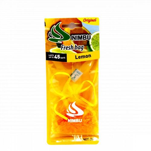 product_image_name-NIMBU- Car Fresh Bag  Lemon 20g-1