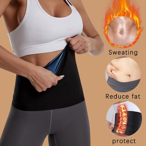 Sauna Waist Trimmer Belly Wrap Workout Sport Sweat Band Abdominal