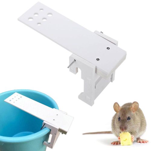 Walk The Plank Mouse Trap Complete Kit: Trap, Bucket, Ramp - Ready To Use