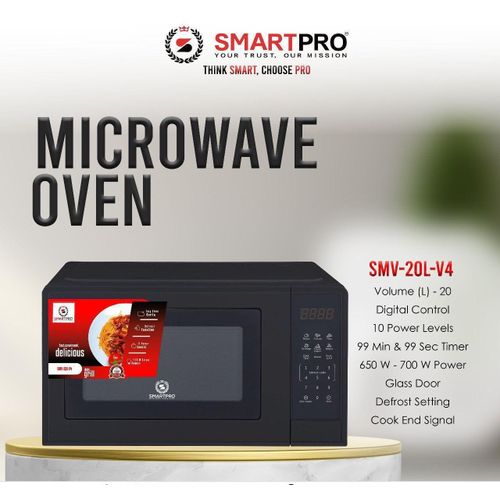 product_image_name-Smart Pro- 20L Digital Microwave with Defrost Function-1
