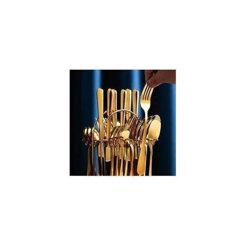 product_image_name-Generic-24-Piece Premium Stainless Steel Cutlery Set With Storage Stand – Durable Dining Utensils-1