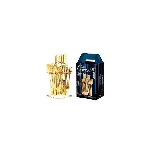 product_image_name-Generic-24-Piece Premium Stainless Steel Cutlery Set With Storage Stand – Durable Dining Utensils-3