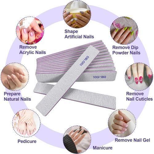 product_image_name-Generic-Nail O.P.I  File-Professional Nail Files, Reusable Double Sided Nail Styling Tools-2
