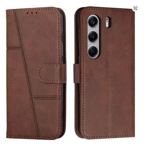 product_image_name-Tecno-Case Flip Wallet Book Leather Heavy Protective Comfortable Grip Phone Case/ cover-1