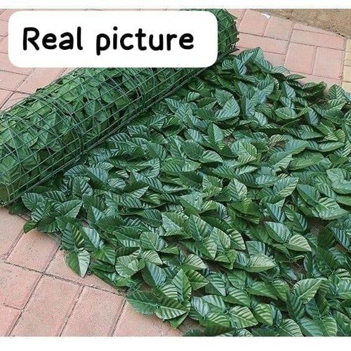 product_image_name-Generic-Quality Balcony Privacy Fence with Artificial Leaves-1