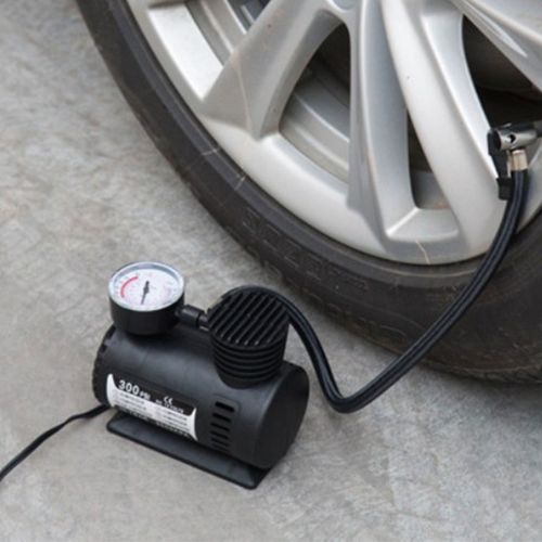 Portable Car Air Compressor 300 Psi 12v Air Pump Auto Mini Air Compressor  Tire Inflator With