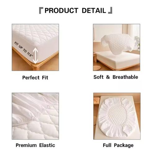 product_image_name-Un Branded-Premium Quality Waterproof Mattress Protector / Cover -2