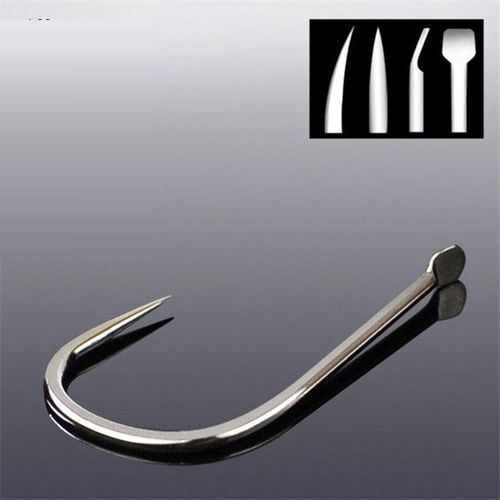 Generic 500pcs Non-barb Kanto Barbless Hooks Bulk Hook Fishing