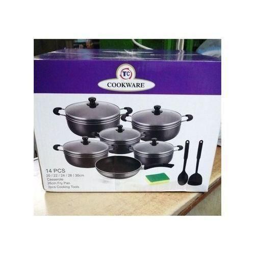 product_image_name-TC- 14 Piece Non Stick Cooking Pots / Sufurias-1