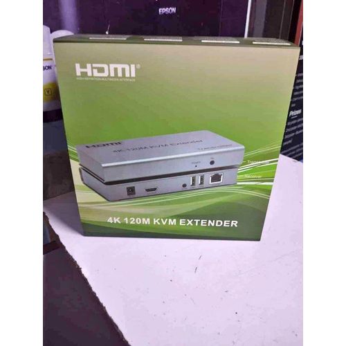 product_image_name-Generic-HDMI USB KVM Extender Up To 120M,KVM IP Extender RJ45 IP Network, Single Cat5e/6/7 120M HDMI KVM-2