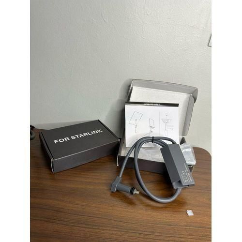 product_image_name-Starlink-Ethernet Adapter For Rectangular Satellite Internet V2, Ethernet Adapter Gen2 For Wired External Network Fast & Stable Connection Standard Actuated Gen 2 Adapter-2