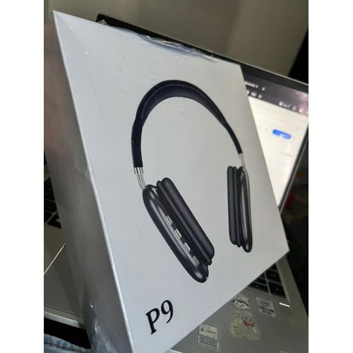 product_image_name-Generic-P9 Wireless Bluetooth Stereo  With Deep Bass – Black-1