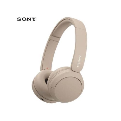 product_image_name-Sony-WH-CH520 Bluetooth Wireless On-Ear Headphones - Beige-1